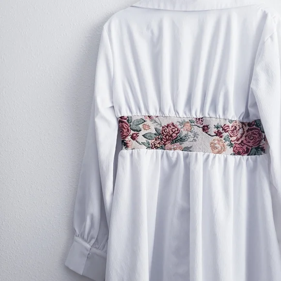 Cider Mini Upholstery V-Neckline Corset Dress - Picture 6 of 10